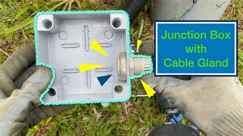 how to install exposed metal junction box youtube|metal junction box installation.